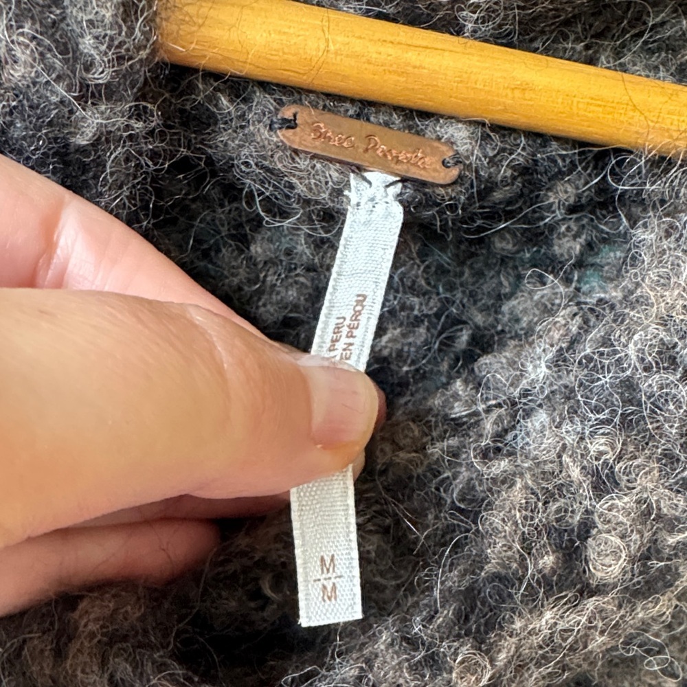 Free People She's All That Alpaca Blend Mock Turtleneck Sweater - Picture 4 of 4